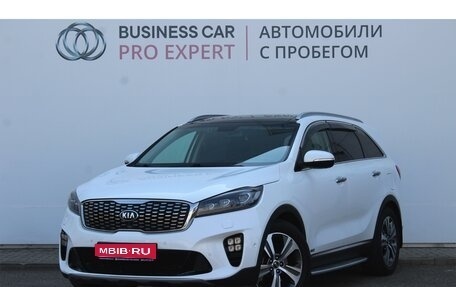 KIA Sorento III Prime рестайлинг, 2018 год, 3 443 000 рублей, 1 фотография