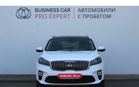 KIA Sorento III Prime рестайлинг, 2018 год, 3 443 000 рублей, 2 фотография