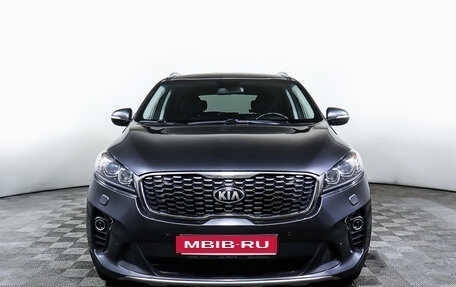 KIA Sorento III Prime рестайлинг, 2018 год, 2 596 000 рублей, 2 фотография