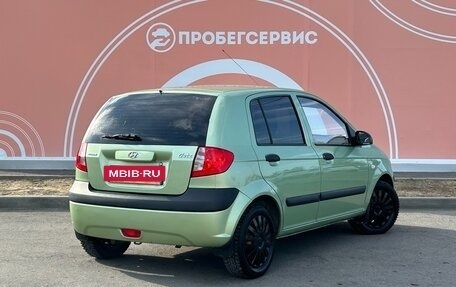 Hyundai Getz I рестайлинг, 2007 год, 399 000 рублей, 5 фотография