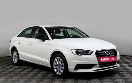 Audi A3, 2015 год, 1 386 000 рублей, 3 фотография