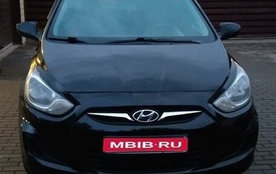 Hyundai Solaris II рестайлинг, 2011 год, 850 000 рублей, 1 фотография