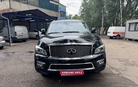 Infiniti QX80 I рестайлинг, 2017 год, 4 000 000 рублей, 2 фотография