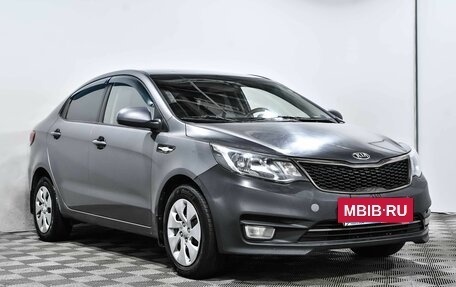 KIA Rio III рестайлинг, 2016 год, 650 000 рублей, 3 фотография