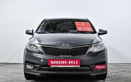 KIA Rio III рестайлинг, 2016 год, 650 000 рублей, 2 фотография