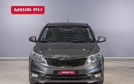 KIA Rio III рестайлинг, 2015 год, 998 000 рублей, 10 фотография