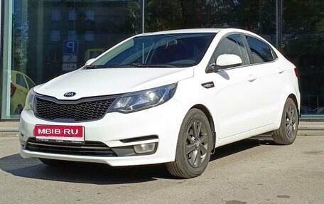 KIA Rio III рестайлинг, 2016 год, 1 050 000 рублей, 1 фотография