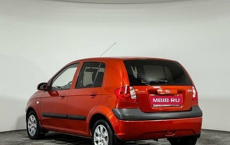 Hyundai Getz I рестайлинг, 2008 год, 898 000 рублей, 7 фотография