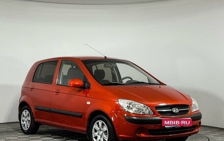 Hyundai Getz I рестайлинг, 2008 год, 898 000 рублей, 3 фотография