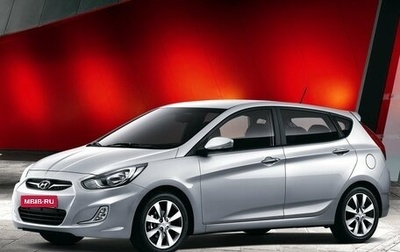 Hyundai Solaris II рестайлинг, 2011 год, 830 000 рублей, 1 фотография