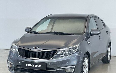 KIA Rio III рестайлинг, 2015 год, 835 000 рублей, 3 фотография