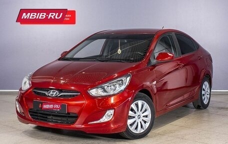 Hyundai Solaris II рестайлинг, 2012 год, 725 000 рублей, 1 фотография