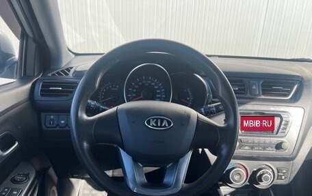 KIA Rio III рестайлинг, 2012 год, 1 050 000 рублей, 13 фотография