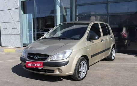 Hyundai Getz I рестайлинг, 2008 год, 559 000 рублей, 1 фотография