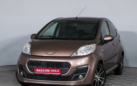 Peugeot 107 I рестайлинг, 2013 год, 595 000 рублей, 1 фотография