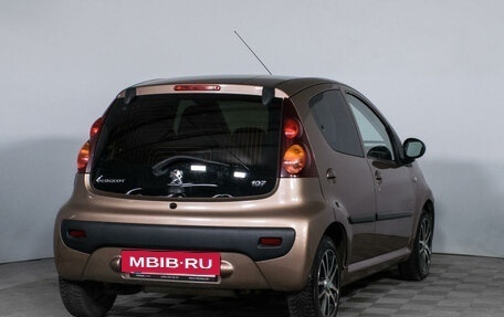 Peugeot 107 I рестайлинг, 2013 год, 595 000 рублей, 5 фотография