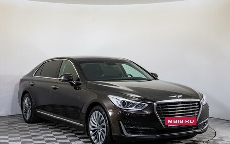 Genesis G90 I рестайлинг, 2016 год, 2 399 000 рублей, 3 фотография