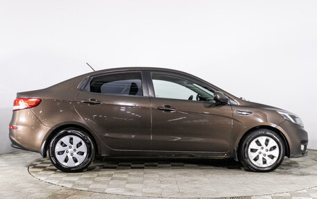 KIA Rio III рестайлинг, 2015 год, 709 777 рублей, 4 фотография