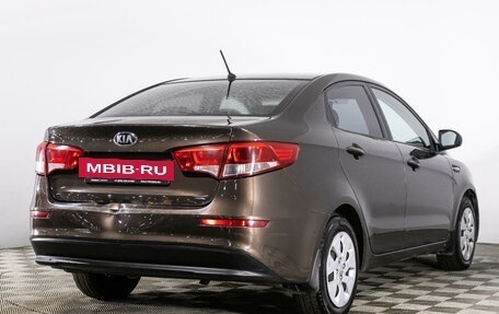 KIA Rio III рестайлинг, 2015 год, 709 777 рублей, 5 фотография