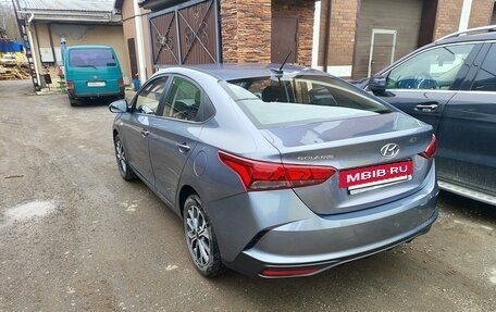 Hyundai Solaris II рестайлинг, 2021 год, 1 430 000 рублей, 38 фотография