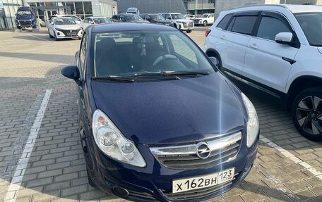 Opel Corsa D, 2007 год, 435 000 рублей, 1 фотография