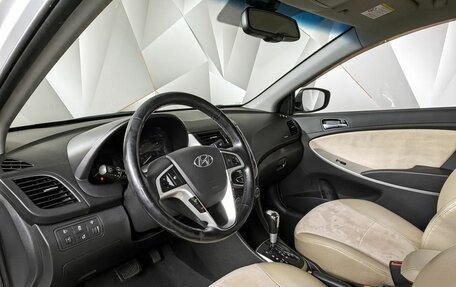 Hyundai Solaris II рестайлинг, 2013 год, 1 149 000 рублей, 17 фотография