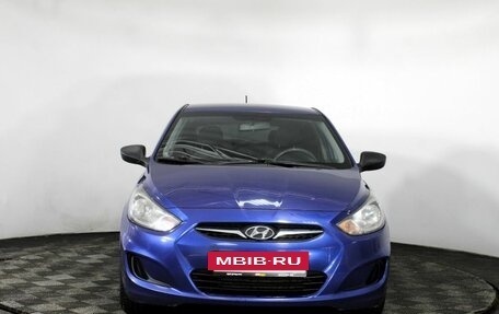 Hyundai Solaris II рестайлинг, 2011 год, 760 000 рублей, 2 фотография