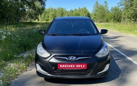 Hyundai Solaris II рестайлинг, 2011 год, 416 000 рублей, 3 фотография