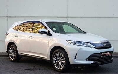 Toyota Harrier, 2019 год, 3 530 000 рублей, 1 фотография