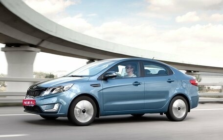 KIA Rio III рестайлинг, 2012 год, 970 000 рублей, 1 фотография