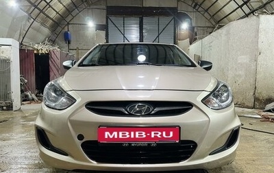 Hyundai Solaris II рестайлинг, 2011 год, 815 000 рублей, 1 фотография