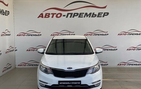 KIA Rio III рестайлинг, 2016 год, 1 390 000 рублей, 2 фотография