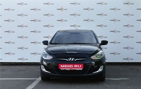 Hyundai Solaris II рестайлинг, 2012 год, 1 050 000 рублей, 2 фотография