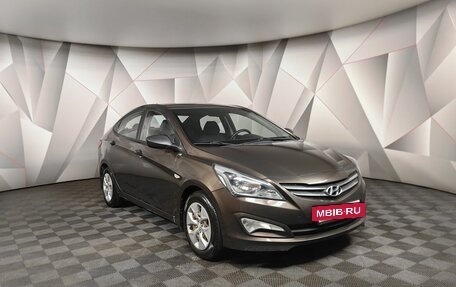 Hyundai Solaris II рестайлинг, 2014 год, 879 000 рублей, 3 фотография