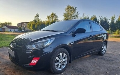 Hyundai Solaris II рестайлинг, 2011 год, 940 000 рублей, 1 фотография