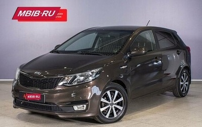 KIA Rio III рестайлинг, 2016 год, 1 080 000 рублей, 1 фотография