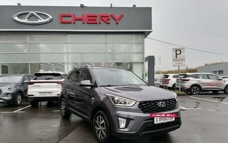 Hyundai Creta I рестайлинг, 2021 год, 2 287 000 рублей, 3 фотография