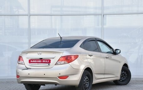 Hyundai Solaris II рестайлинг, 2011 год, 599 000 рублей, 2 фотография