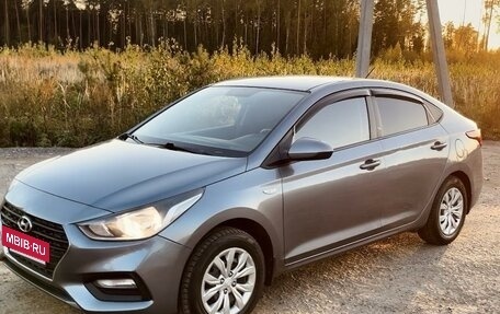 Hyundai Solaris II рестайлинг, 2017 год, 1 250 000 рублей, 6 фотография