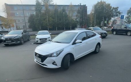 Hyundai Solaris II рестайлинг, 2021 год, 1 350 000 рублей, 7 фотография