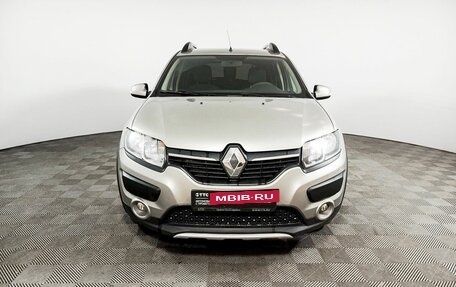 Renault Sandero II рестайлинг, 2017 год, 1 205 000 рублей, 2 фотография