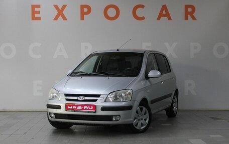 Hyundai Getz I рестайлинг, 2005 год, 597 000 рублей, 1 фотография