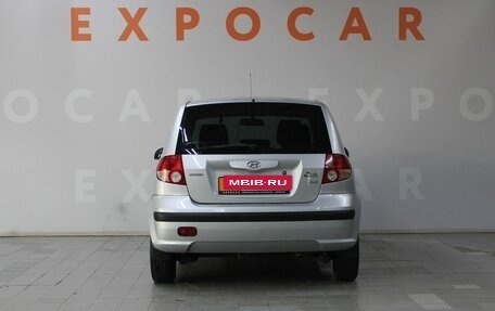 Hyundai Getz I рестайлинг, 2005 год, 597 000 рублей, 6 фотография