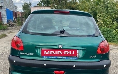 Peugeot 206, 2002 год, 190 000 рублей, 6 фотография