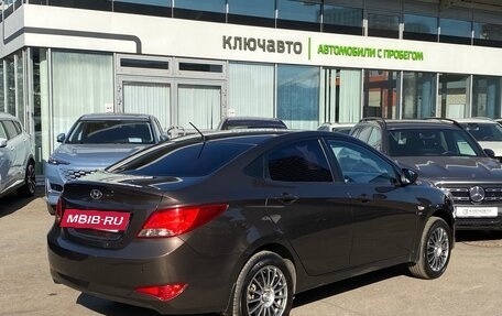 Hyundai Solaris II рестайлинг, 2015 год, 1 129 000 рублей, 4 фотография