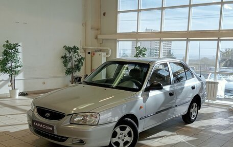 Hyundai Accent II, 2007 год, 585 000 рублей, 1 фотография