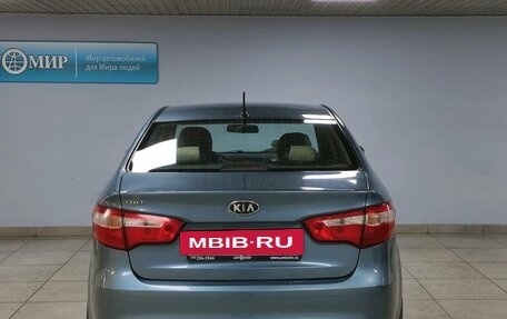 KIA Rio III рестайлинг, 2012 год, 969 000 рублей, 6 фотография