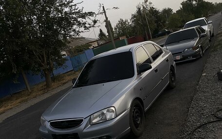 Hyundai Accent II, 2007 год, 550 000 рублей, 1 фотография