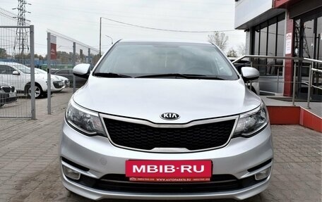 KIA Rio III рестайлинг, 2016 год, 1 179 000 рублей, 2 фотография