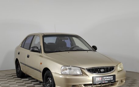 Hyundai Accent II, 2004 год, 399 000 рублей, 3 фотография